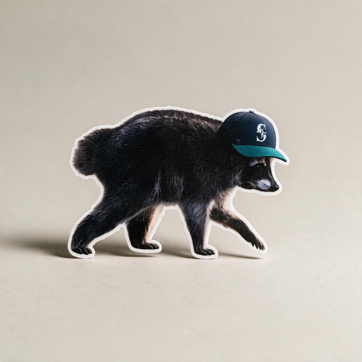 Jimothy Mariners Hat 3” Sticker