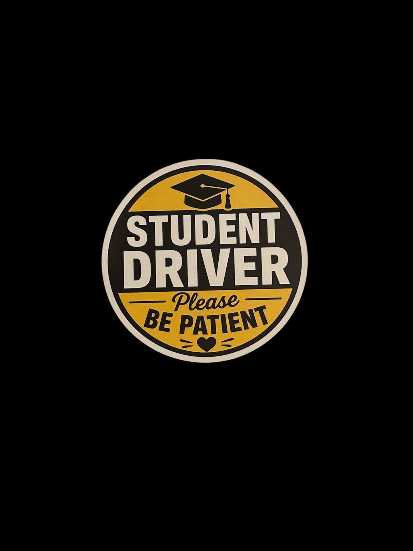 Student Driver Sticker