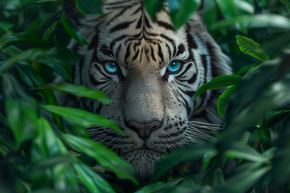 Tiger in the Brush