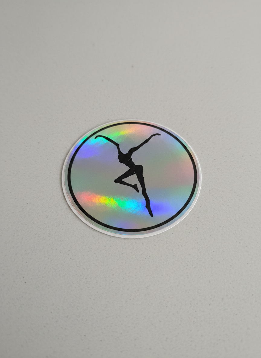 DMB Fire Dancer 3” round sticker