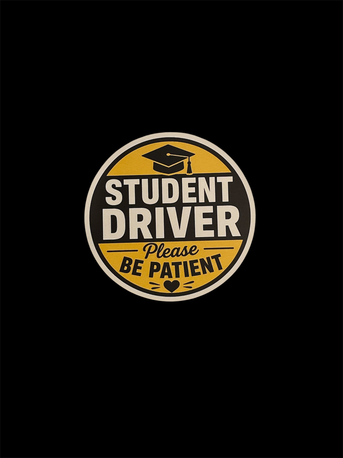Student Driver Sticker