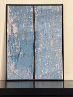 Carolina Blue with Black Stripe