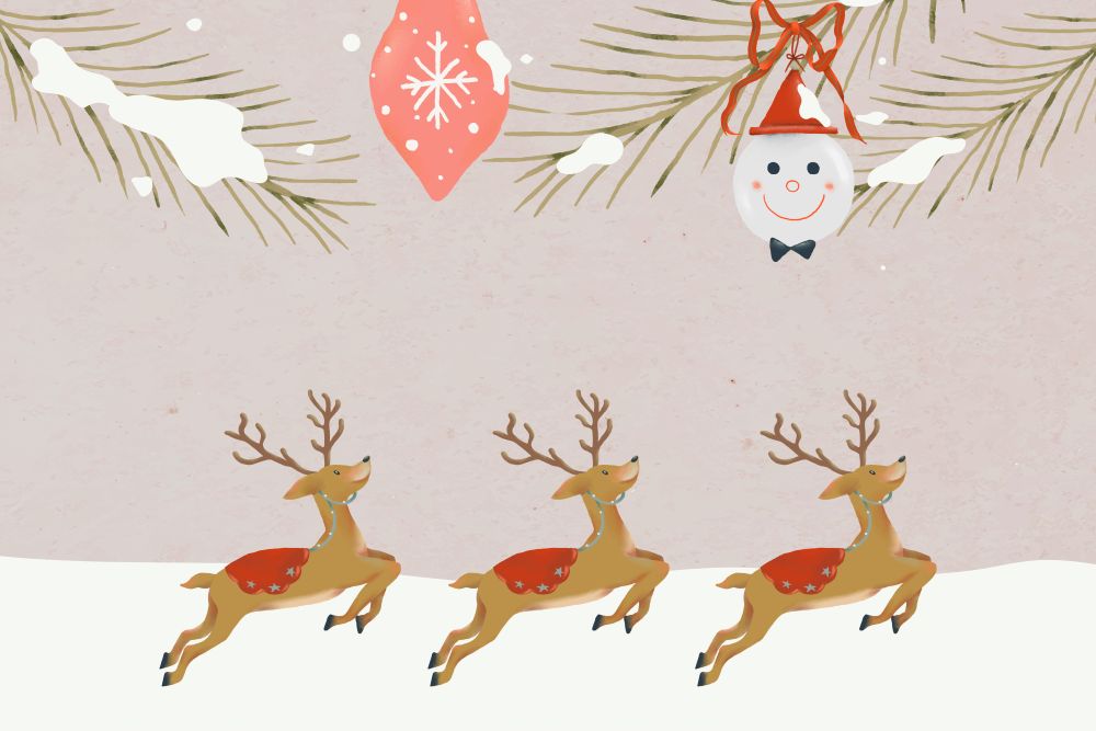Three Reindeer